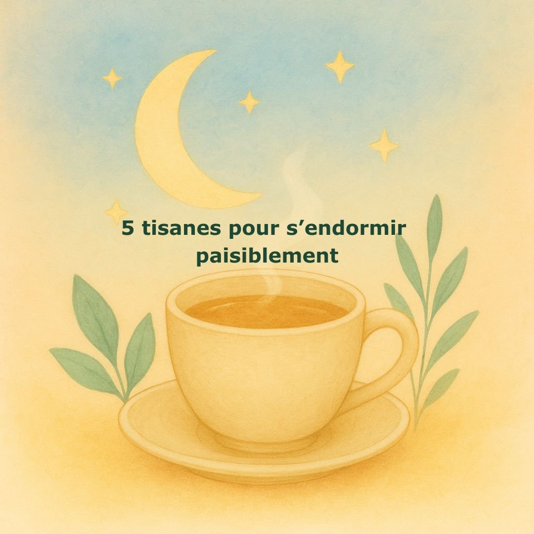 🌿5 tisanes pour mieux dormir : les plantes les plus efficaces pour un sommeil paisible